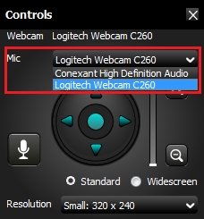 Logitech webcam c270