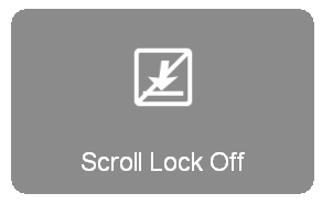 スクロール ロック オフ