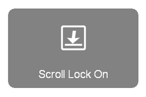 スクロール ロック オン