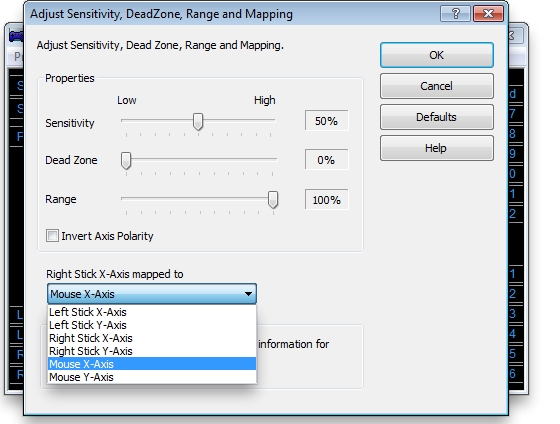 Карта sensitivity finder