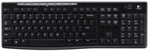 Wireless Combo MK270 keyboard top