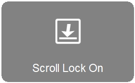 Режим Scroll Lock на клавиатуре K360 включен