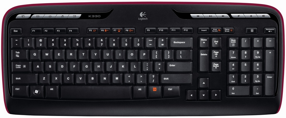 Logitech mk320 клавиатура как подключить