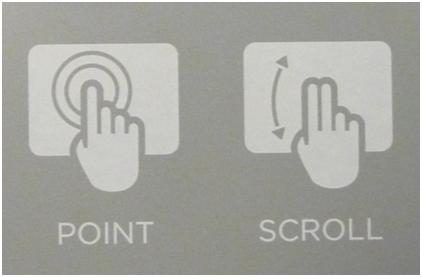 K400 pointer and cursor control