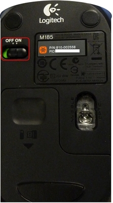 No optical light visible on the MK270 mouse – Logitech Support + Download