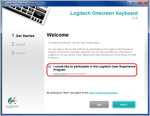 Onscreen Keyboard Opt In