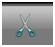 Onscreen Keyboard Cut Icon