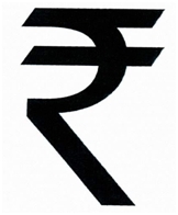 Rupie-Symbol