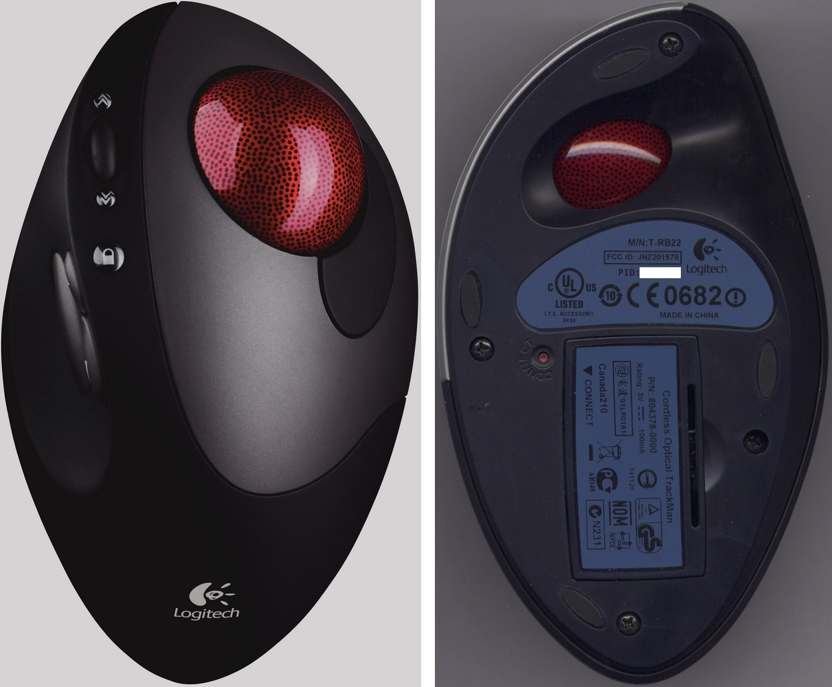 Левая мышь. Logitech Cordless Optical Trackman. Logitech t-rb22. Мышь Logitech Trackball vu33. Trackman t-rb22.