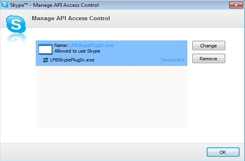 BCC950 Windows Skype API Settings