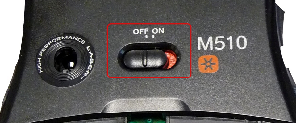 M510 On Off Switch