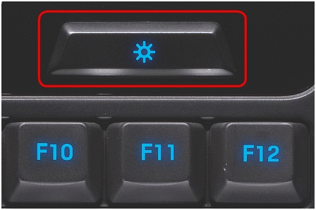 G110 brightness button