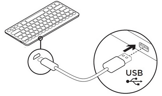 K810 Charging Cable