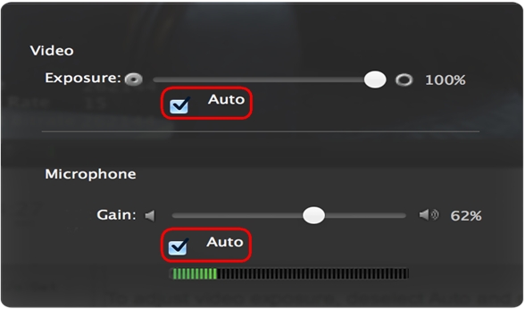 Video Settings Window