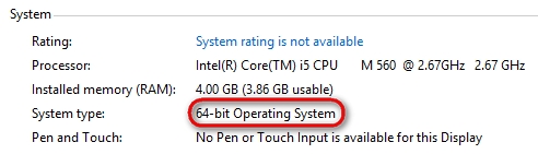 Windows 8 64-Bit-System