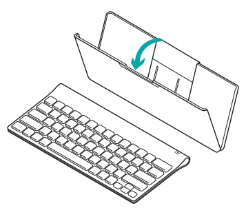 Montage du support du clavier Logitech Tablet Keyboard