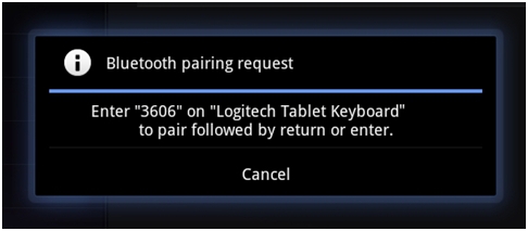 Android 3x Bluetooth Pairing Request