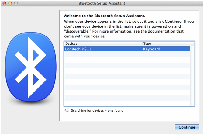 K811 Bluetooth Setup Assistant