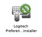 Значок программы удаления Logitech Preference Manager