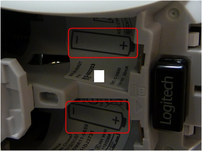 Polarité de la souris M525-C