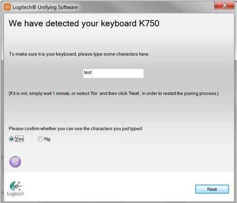 MK750 Keyboard Detected