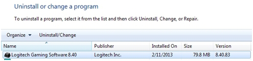 Windows 7 Uninstall