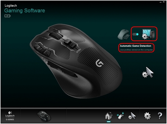 Détection de jeu automatique via l'Assistant pour jeux vidéo de la souris G700s