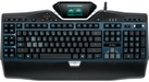 O Logitech G19s Gaming Keyboard com apoio para os pulsos