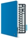 Vista posterior de Logitech Keyboard Folio abierto