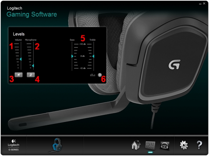 Personalização da experiência de áudio do G430
