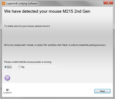 M217  mouse detected