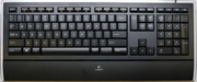 Logitech Illuminated Keyboard K740 Top View