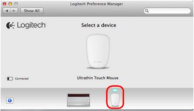 Select T630 from the Select Device window