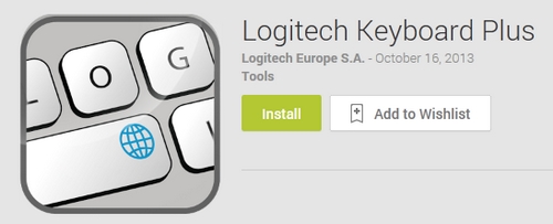logitech keyboard application