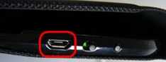 USB-Anschluss des Logitech PRO