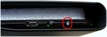 Кнопка Bluetooth на клавиатуре Logitech Type-S