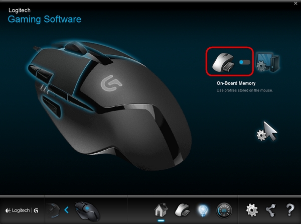 Application-specific profiles do not work with the G402 ...