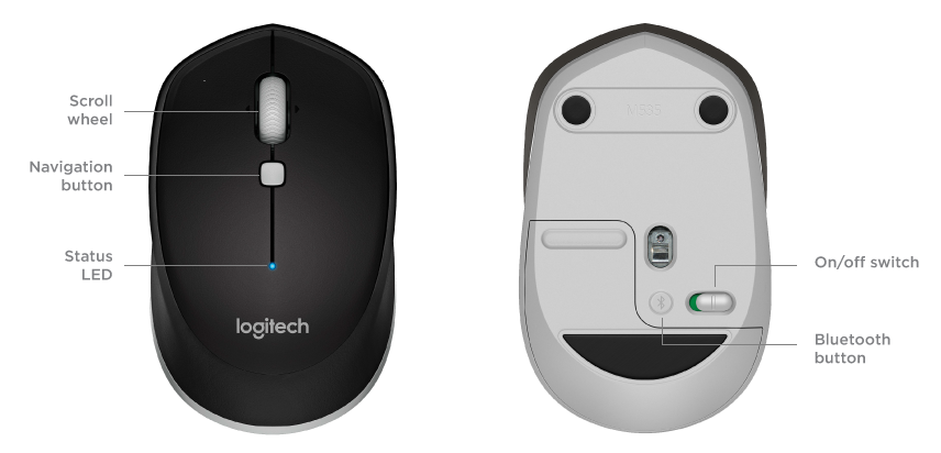 Logitech M337 Bluetooth Mouse Setup Guide