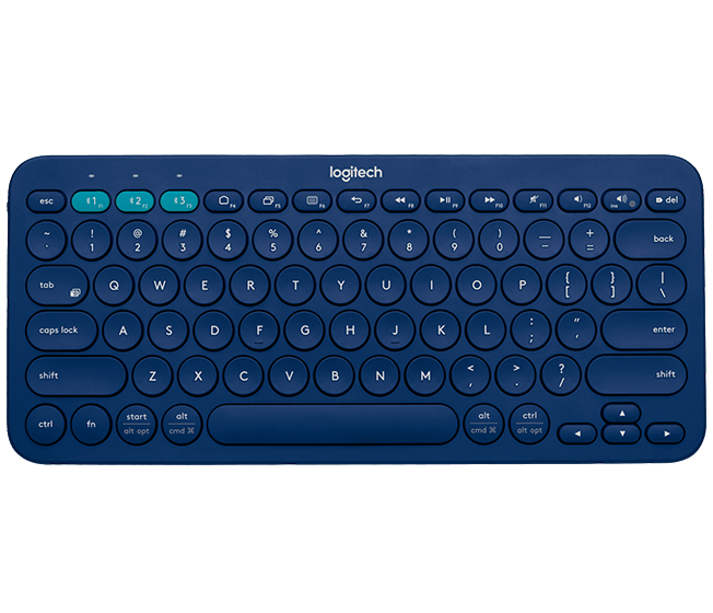 K380 Multi-Device Bluetooth Keyboard - Blue