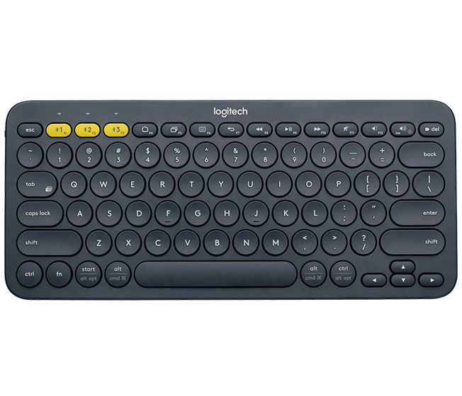 K380 Multi-Device Bluetooth Keyboard - Black