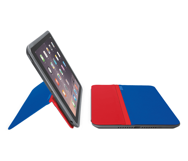 AnyAngle - for iPad Air 2 - Red/Blue