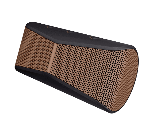 X300 Mobile Wireless Stereo Speaker - Black/Brown