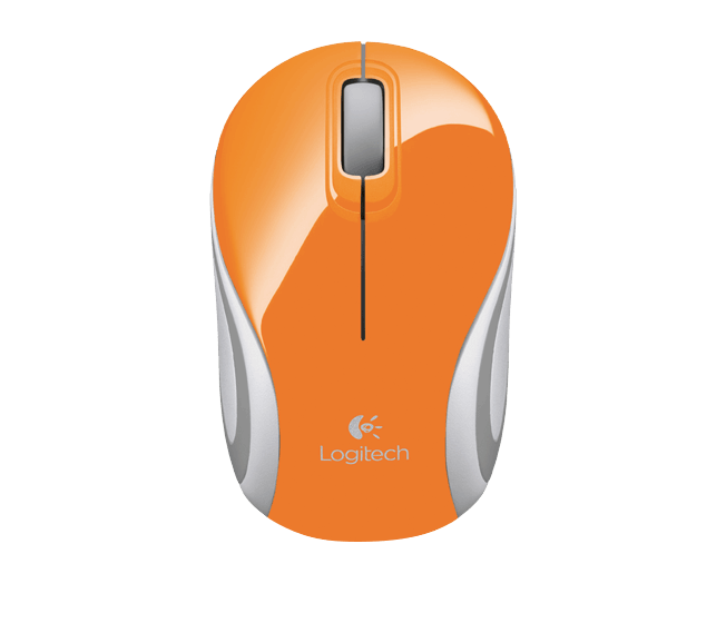 Wireless Mini Mouse M187 - Orange