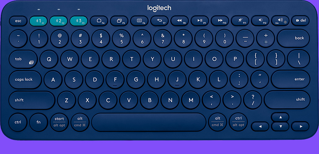 Logitech K380 Keyboard, type on any Bluetooth wireless device