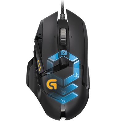 G502 Proteus Spectrum RGB Tunable Gaming Mouse