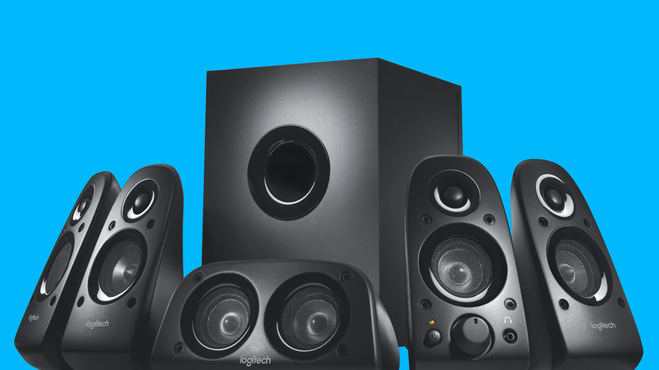 logitech 5.1 speakers setup