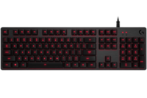 G413 Carbon and Silver Mechanical Backlit Gaming Keyboard - Carbon