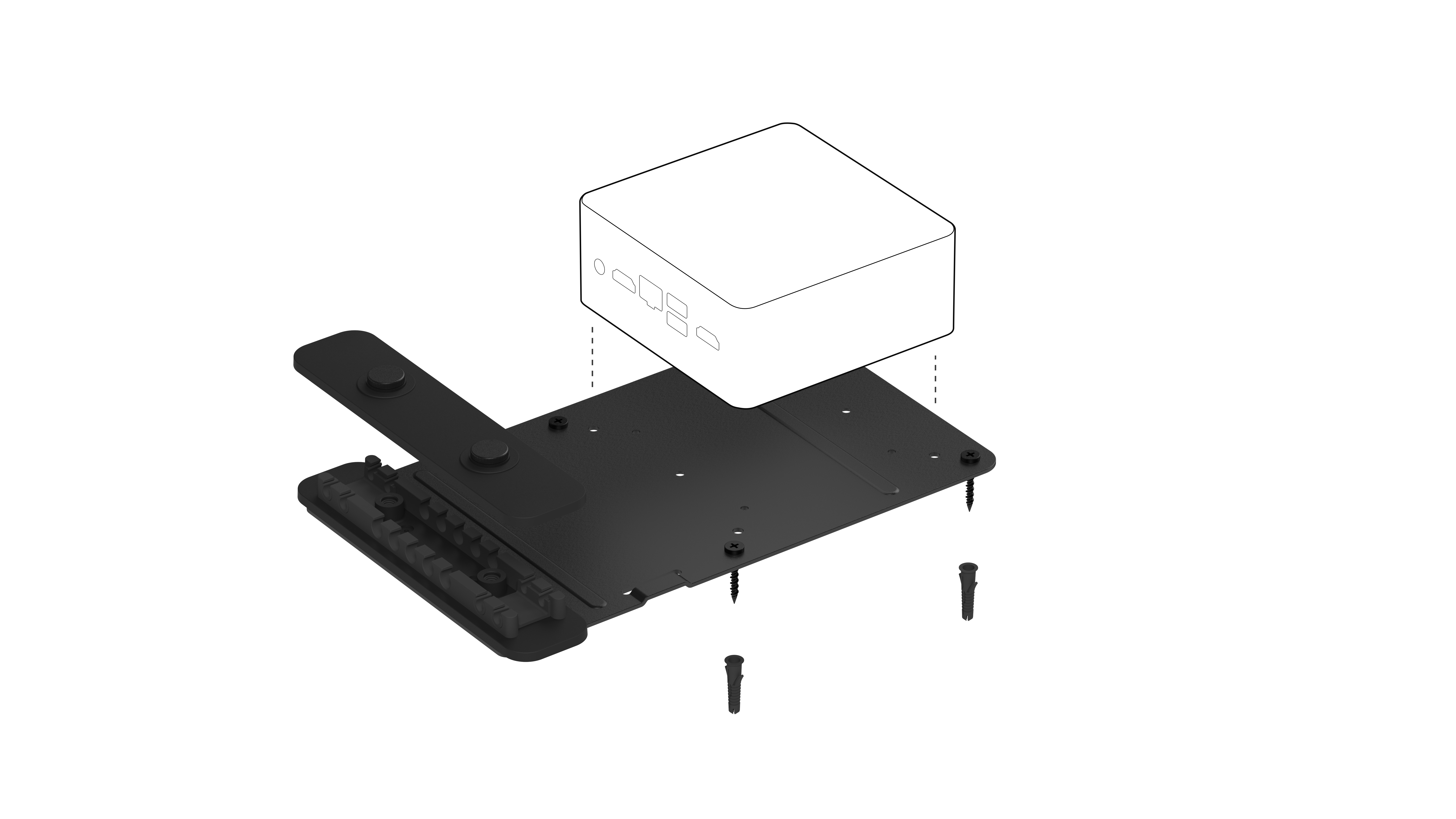Chromebox (PC) Mount