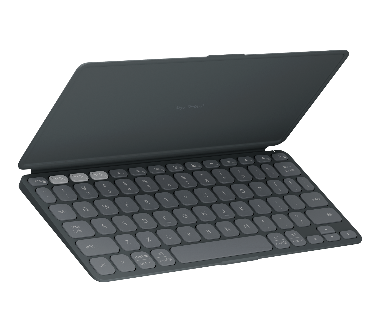 【US配列】 Logitech KEYS-TO-GO 2 グラファイト Logicool Keys-To-Go 2 for iPad - グレイ - Apple（日本）