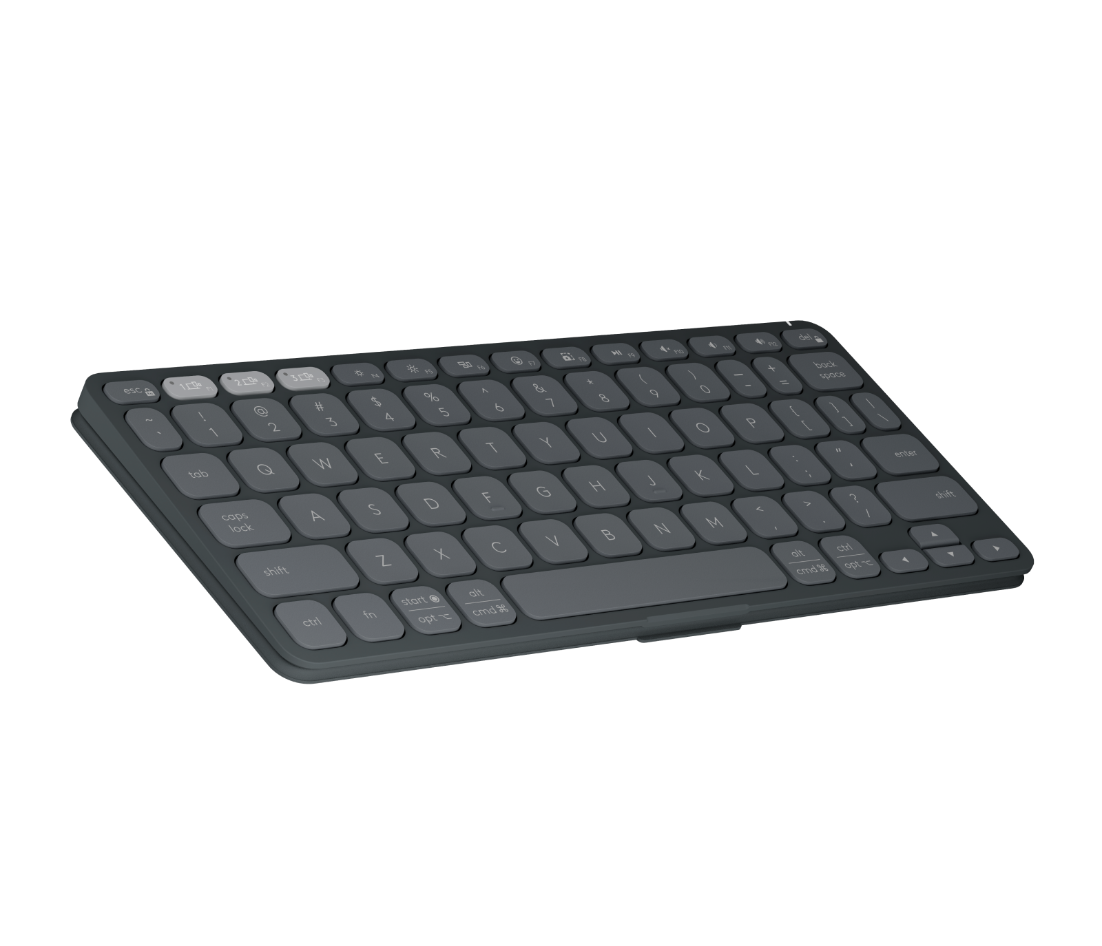【US配列】 Logitech KEYS-TO-GO 2 グラファイト ロジクール史上 最もポータブルなキーボード 「Keys-to-Go 2」を発売